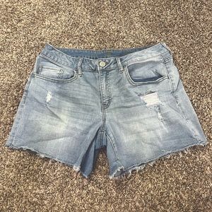 SO Ripped Jean Shorts